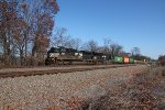 NS 1020 leads train 257 West